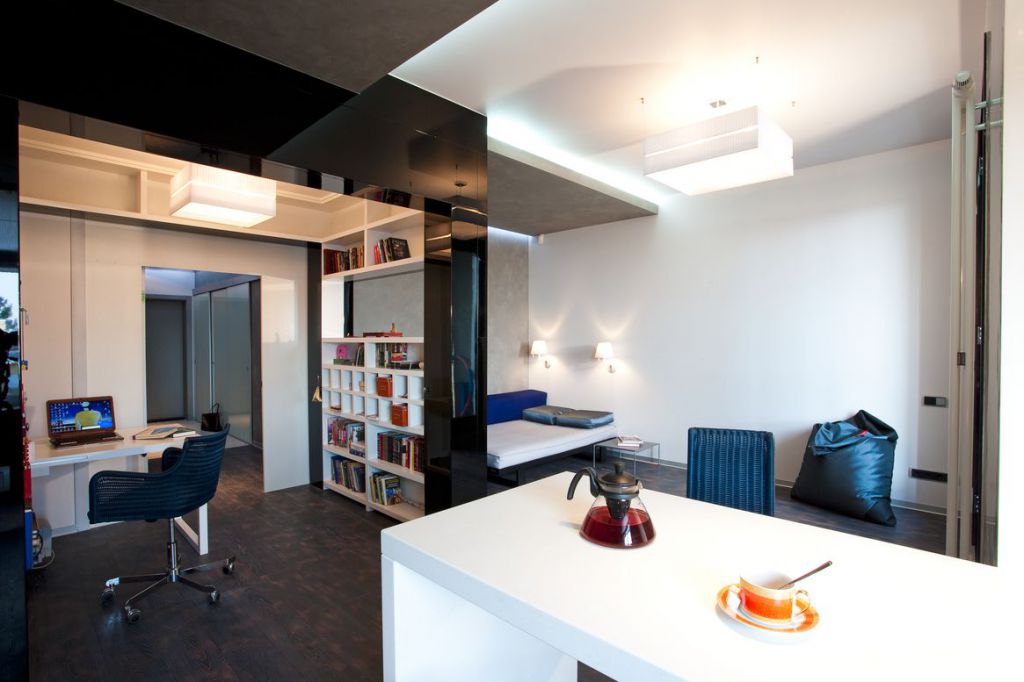 Дизайн квартиры-студии в стиле минимализм