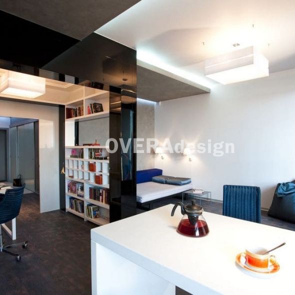 Дизайн интерьера квартиры-студии 62,4 кв.м
